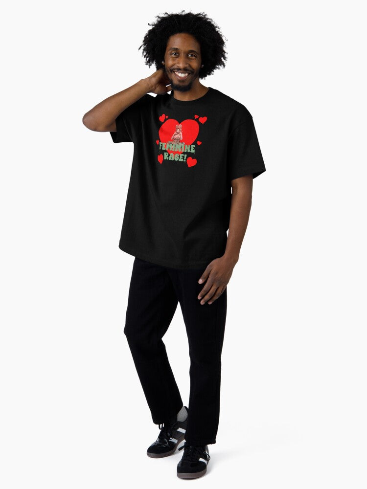 Feminine Rage! ~ Melanie Oversized T-Shirt