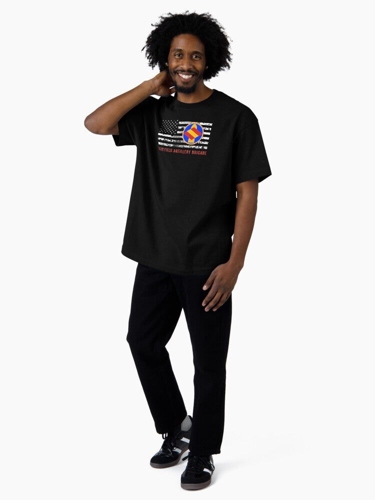 142nd Field Artillery Brigade Oversized T-Shirt