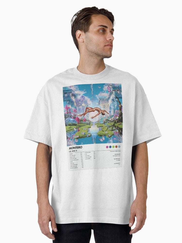 Monteros Aesthetic Poster Oversized T-Shirt