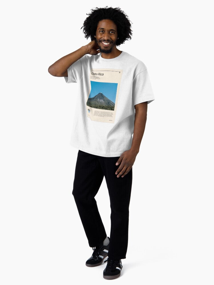 Costa Rica (Travel poster) Oversized T-Shirt