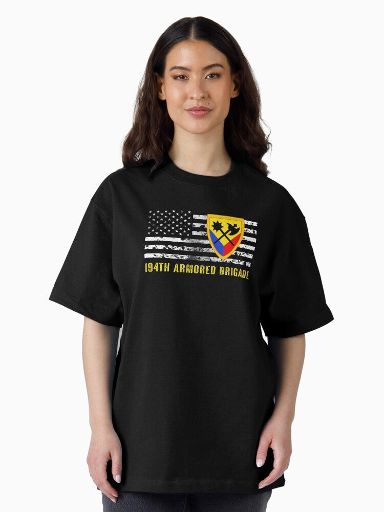 194th Armored Brigade Oversized T-Shirt