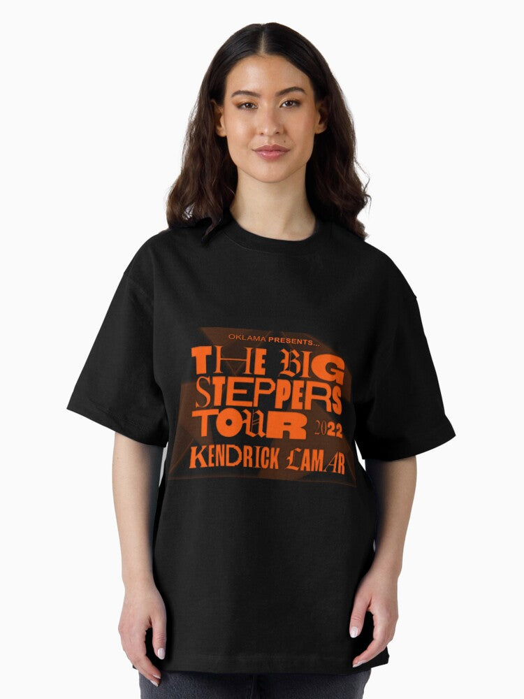 Kendrick Mr Morale and the Big Steppers Poster Tour Oversized T-Shirt