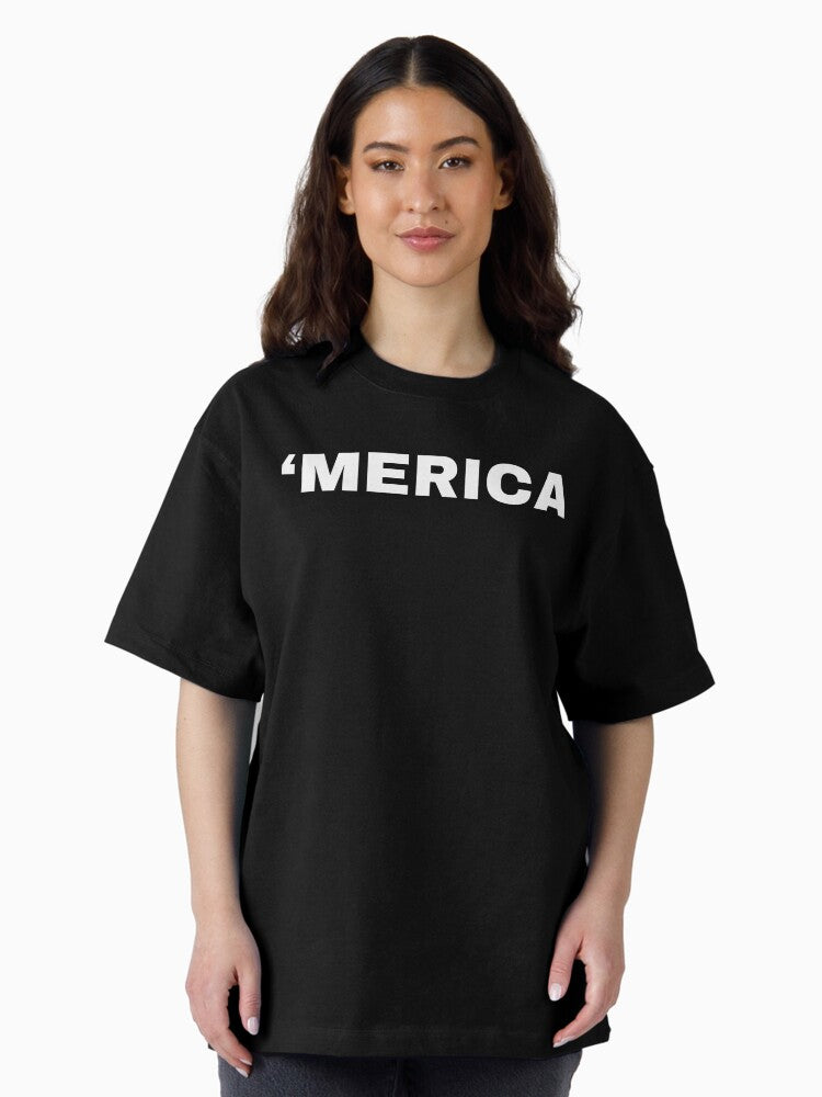 'Merica Oversized T-Shirt Style001
