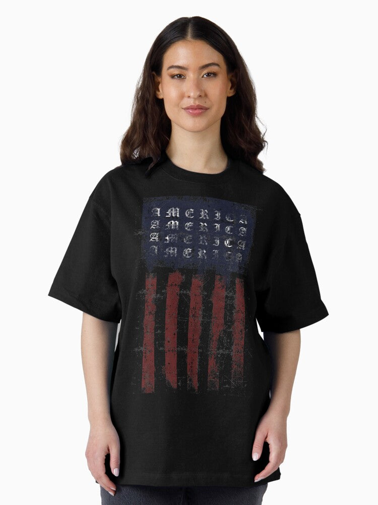 'Merica Oversized T-Shirt Style002