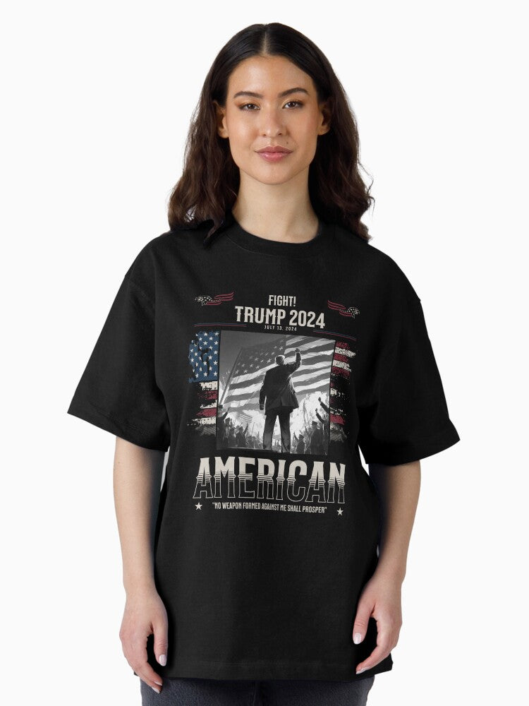 Fight! Trump 2024 design Oversized T-Shirt