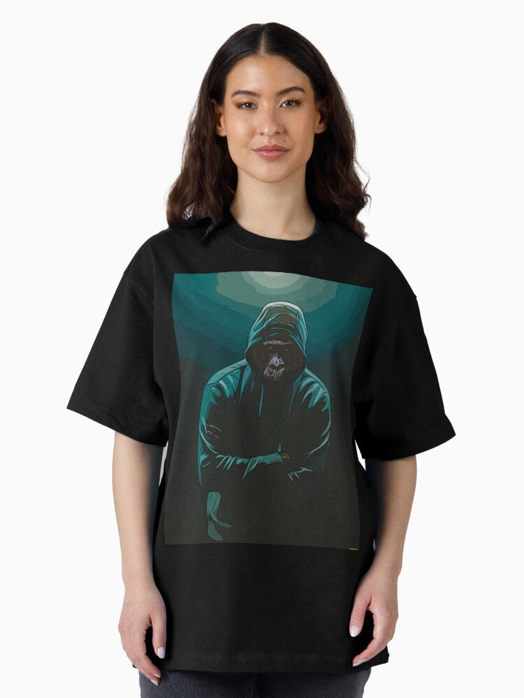 Gorilla Hoodie Oversized T-Shirt