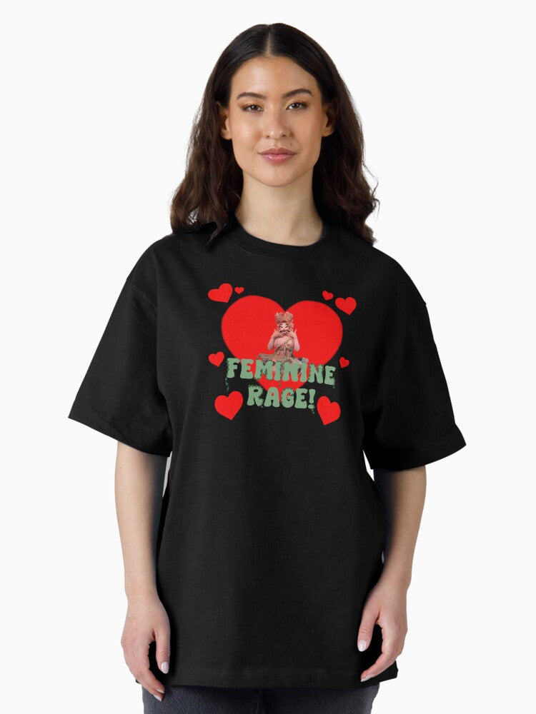 Feminine Rage! ~ Melanie Oversized T-Shirt