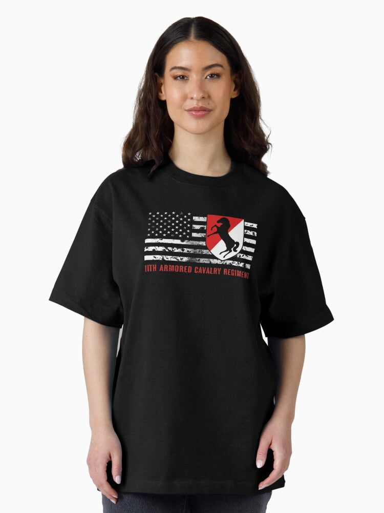 11th Armored Cavalry Regiment Oversized T-Shirt