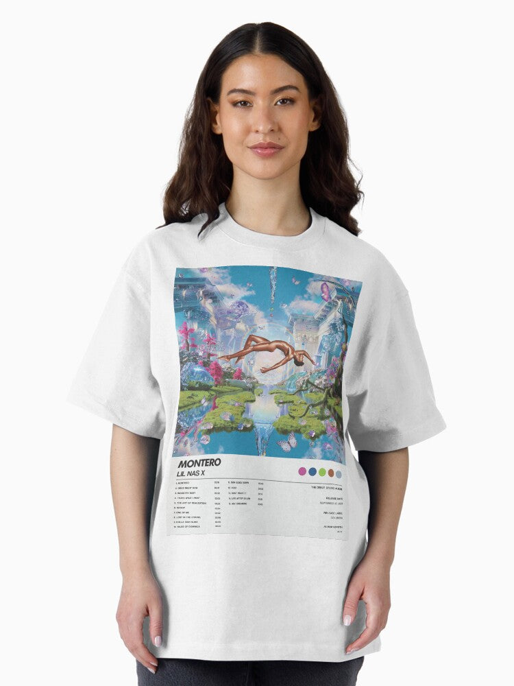 Monteros Aesthetic Poster Oversized T-Shirt