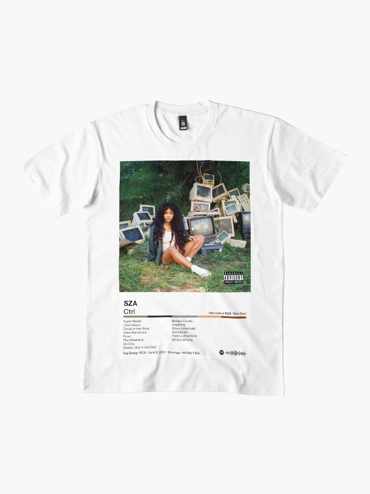 SZA Poster | CTRL Poster | SZA Ctrl Tracklist | Solana Rowe | Album Cover Poster | Poster Print | Wall Art | Home Decor Poster Premium T-Shirt Style001