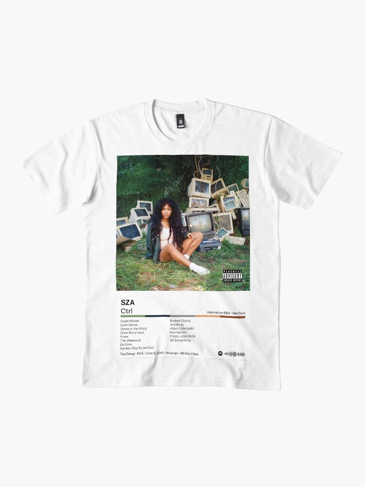SZA Poster | CTRL Poster | SZA Ctrl Tracklist | Solana Rowe | Album Cover Poster | Poster Print | Wall Art | Home Decor Poster Premium T-Shirt