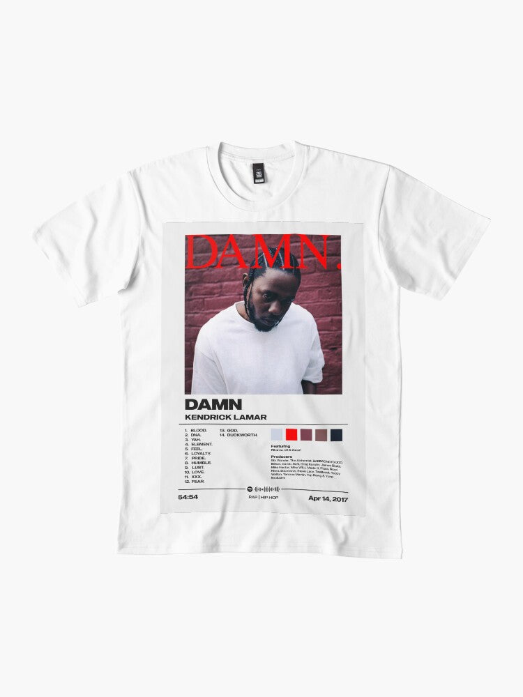 Damn by Kendrick Lamar Album Poster Premium T-Shirt Style001