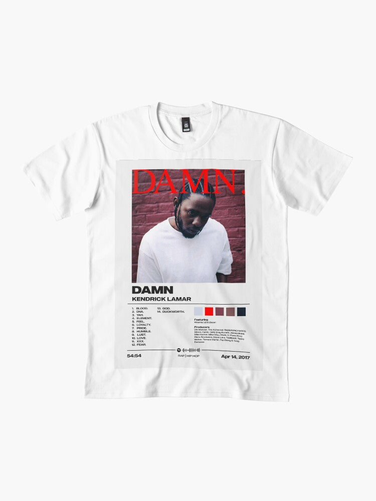 Damn by Kendrick Lamar Album Poster Premium T-Shirt