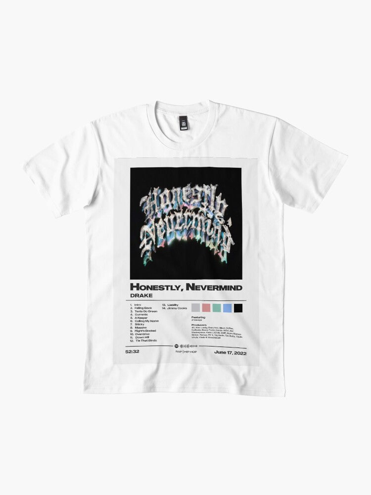 Honestly, Nevermind by Drake Album Poster Premium T-Shirt