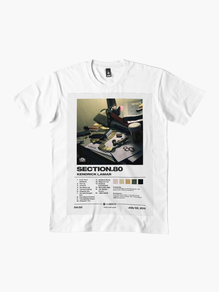 Section.80 by Kendrick Lamar Album Poster Premium T-Shirt