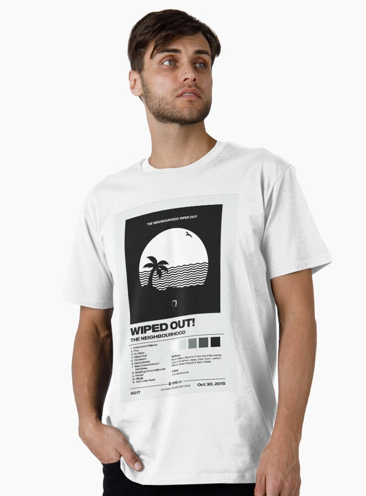 Wiped Out! by The Neighbourhood Album Poster Premium T-Shirt