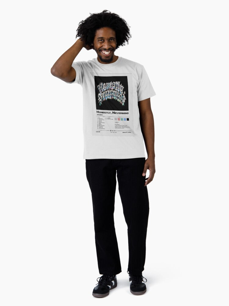 Honestly, Nevermind by Drake Album Poster Premium T-Shirt