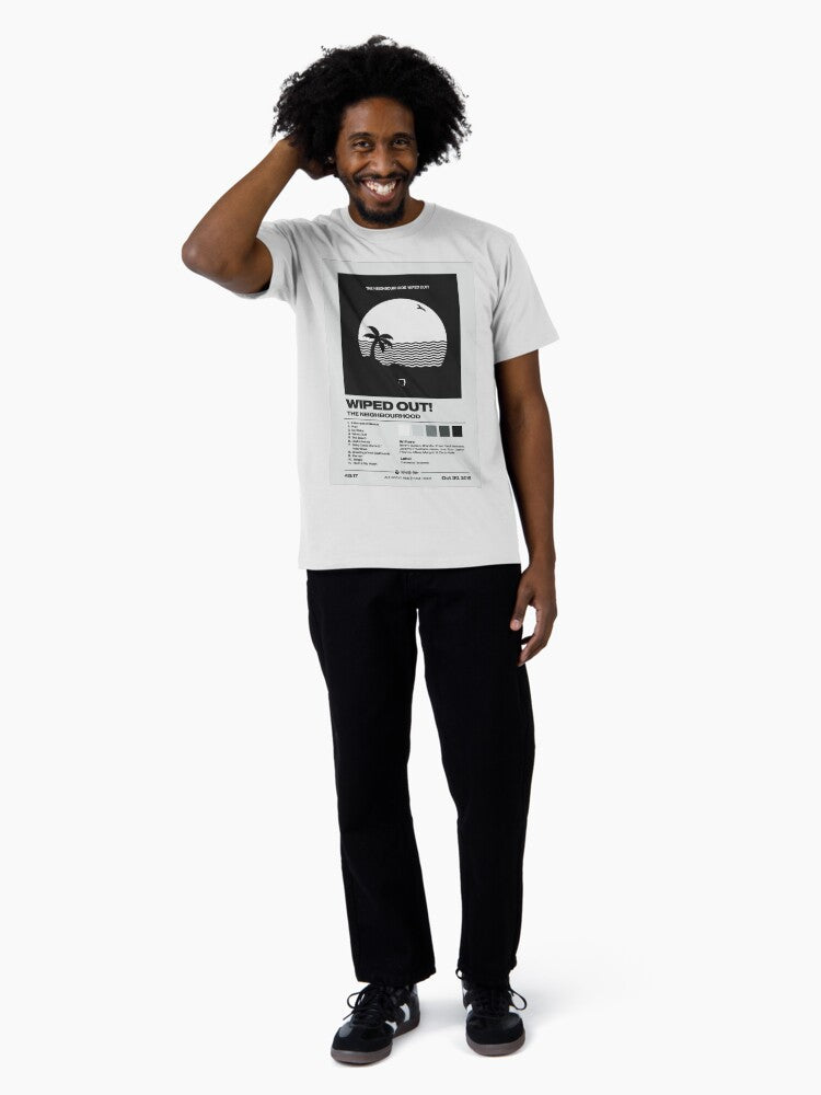 Wiped Out! by The Neighbourhood Album Poster Premium T-Shirt