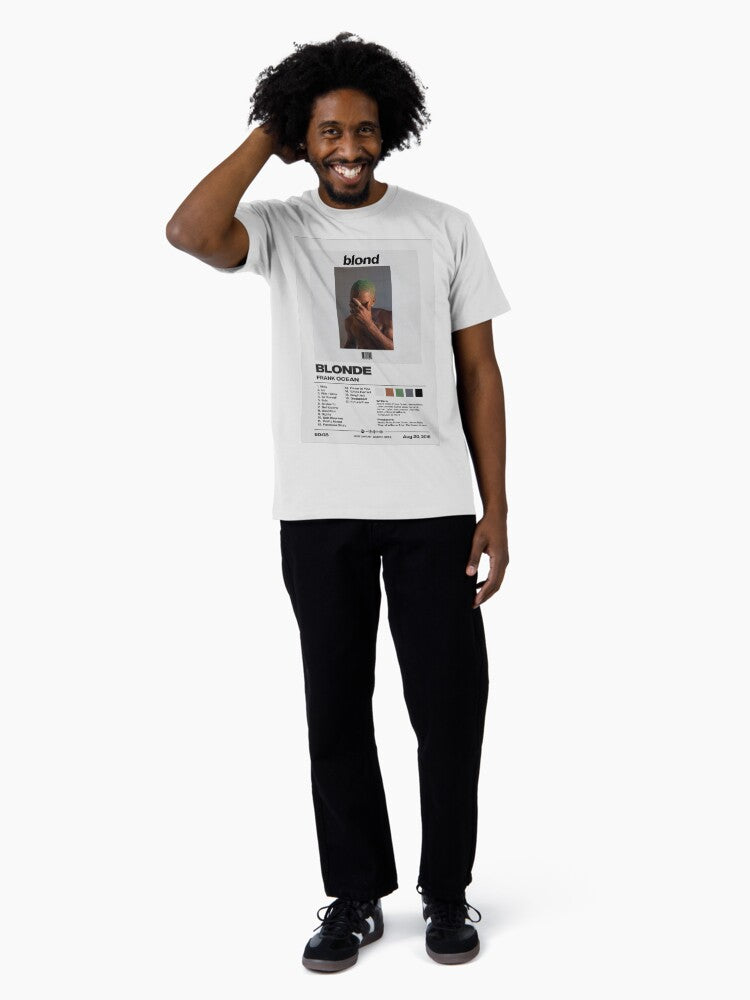 Blonde by Frank Ocean Album Poster Premium T-Shirt