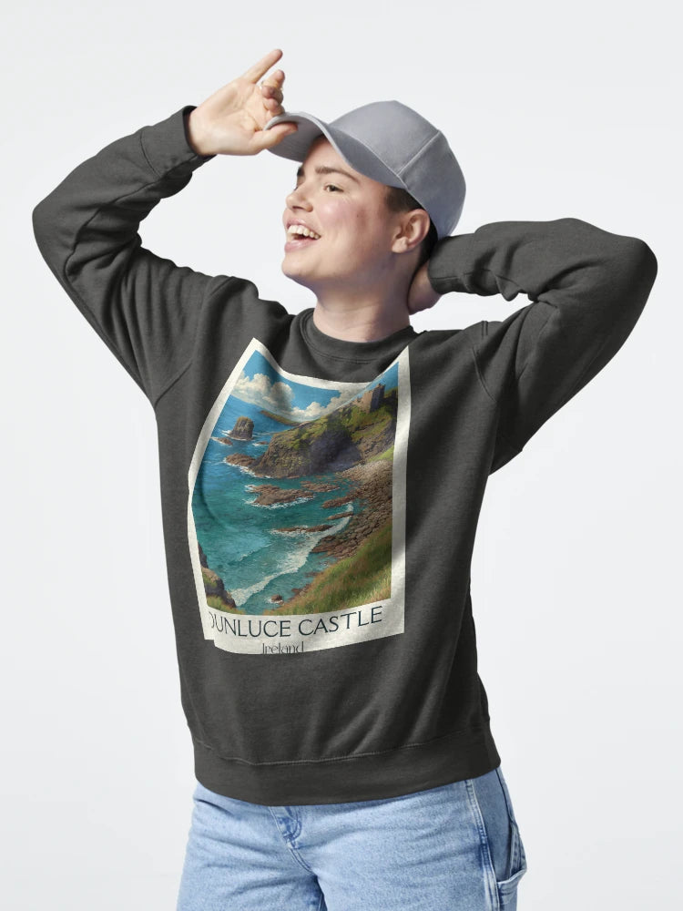 Dunluce Castle Poster – Crumbling Majesty by the Sea Classic T-Shirt