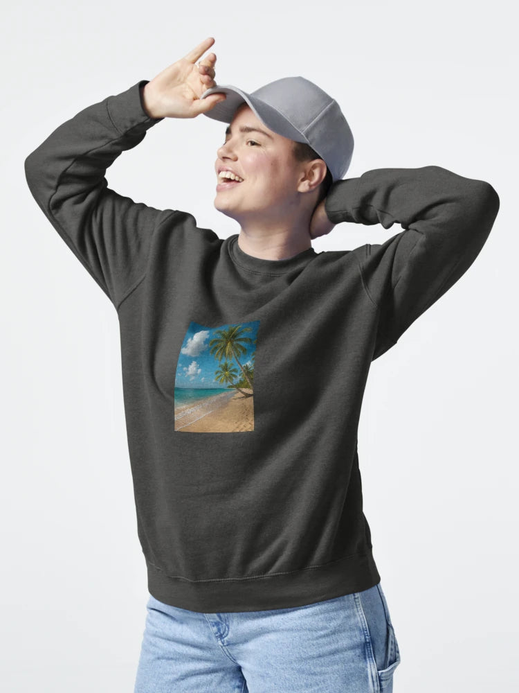 "Tropical Bliss Shoreline – Clear Ocean iPhone Wallpaper" Classic T-Shirt