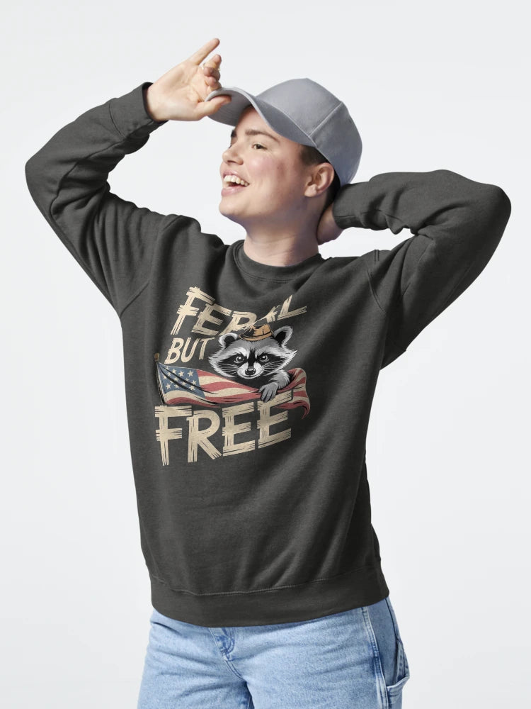 Feral But Free 4th Of July Classic T-Shirt