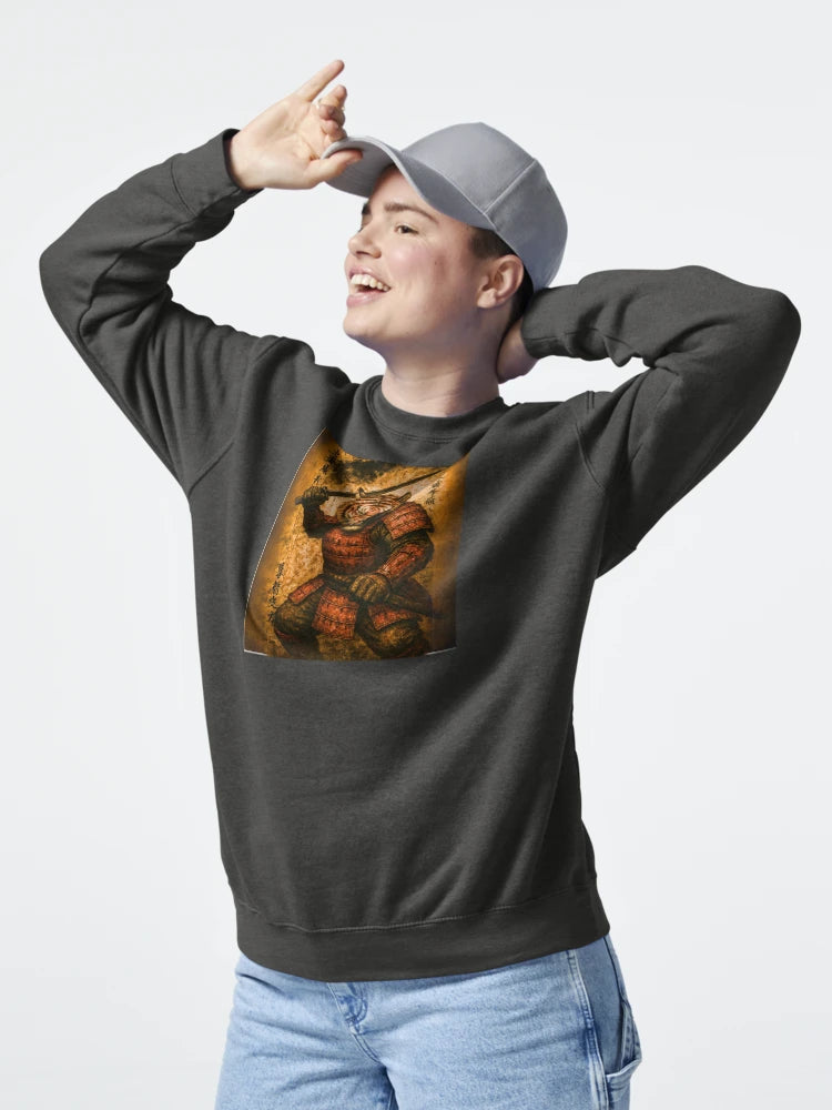 Fierce Tiger Samurai Warrior - Japanese Ink Style Classic T-Shirt