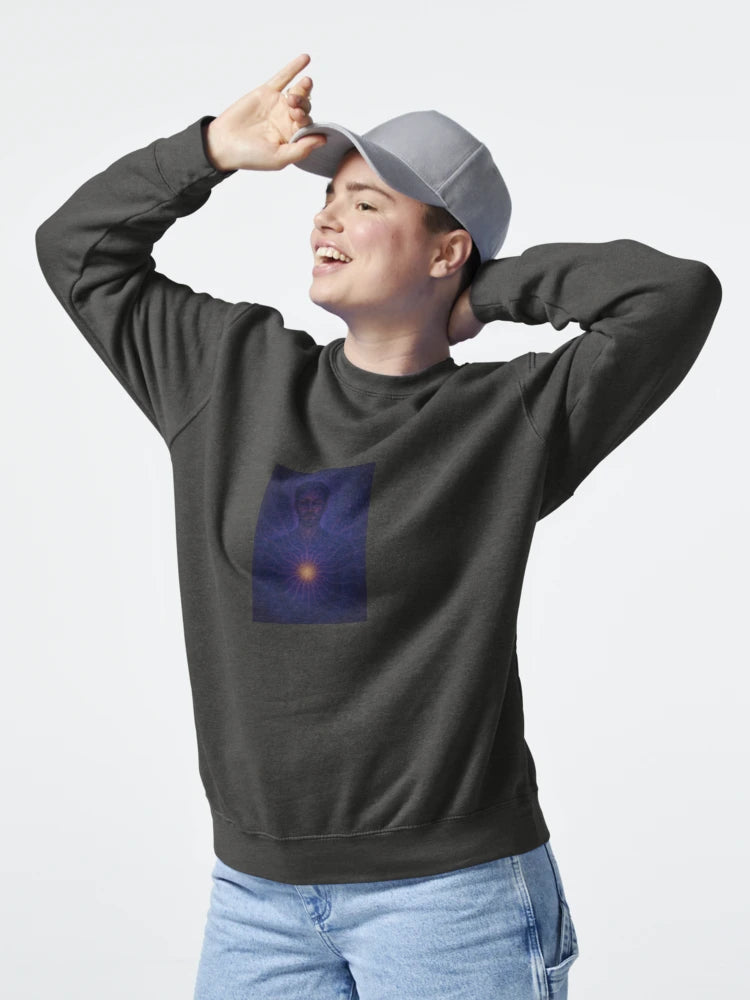 "Silent Radiance – Male Energy in Cosmic Balance" Classic T-Shirt