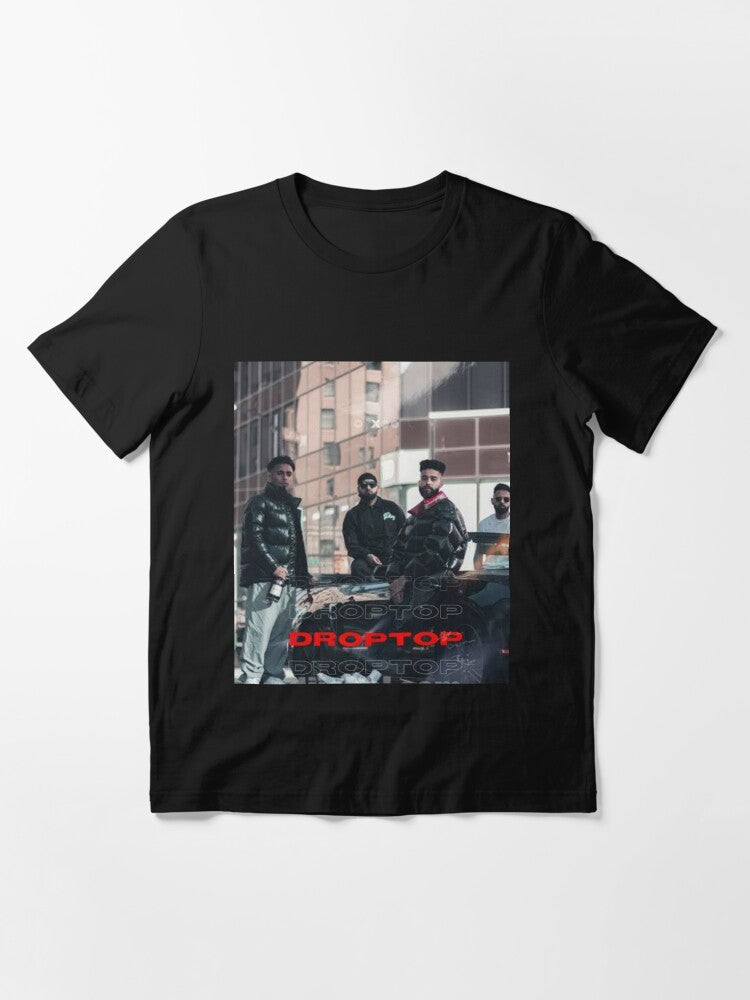 AP Dhillon Droptop poster Ap Dhillon poster punjabi singer punjab Essential T-Shirt