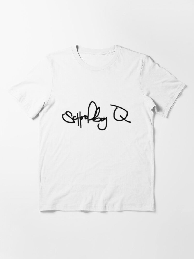 ScHoolboy Q American Rapper - Black Version Essential T-Shirt