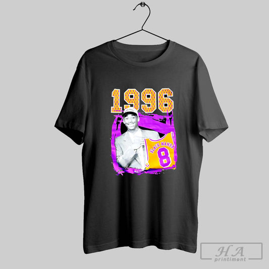1996 Kobe Bryant Black Mamba 8 Shirt