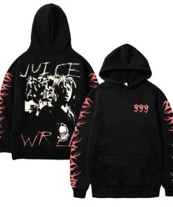 Rapper Juice Hoodie Y2k Men Hoodies 999 Hoodies With Designs Streetwear Sweatshirt Hooded Casual Knit, Clothing