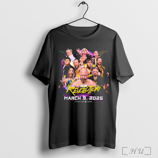Aew Revolution March 9 2025 Graphic Poster T Shirt Sweatshirt