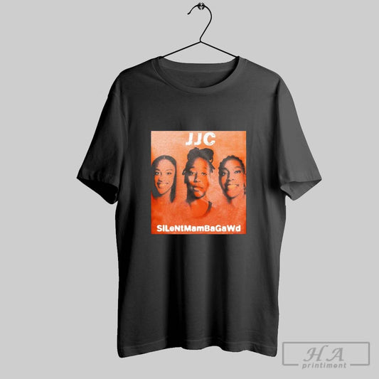 Aja Wilson Wearing Jackie Young Jewell Loyd And Chelsea Gray Jjc Silentmambagawd Poster T Shirts