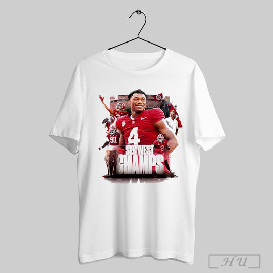 Alabama Crimson Tide Sec West Champions Poster T Shirt Sweatshirt