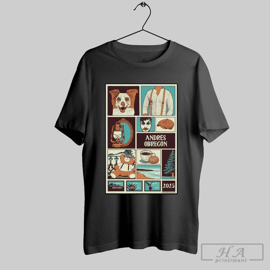 Andres Obregon 0222 2025 Pepsi Center Wtc Mexico City Mx Event Poster T Shirt
