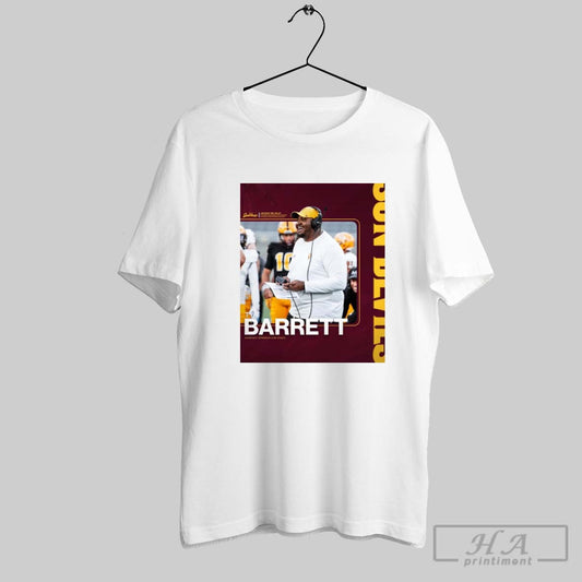 Arizona State Sun Devils Football Ty Barrett To The Assistant Offensive Line Coach Activate The Valley Poster T Shirt
