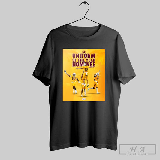 Arizona State Sun Devils Football Uniswag Uniform Of The Year Nominee The Golden Era Poster T Shirt