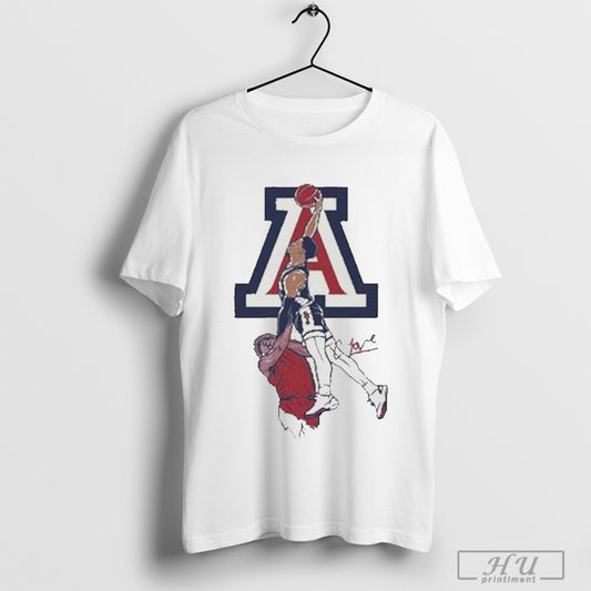 Arizona Wildcats Mens Basketball Ncaa Caleb Love Poster Dunk Signature T Shirt Sweatshirt