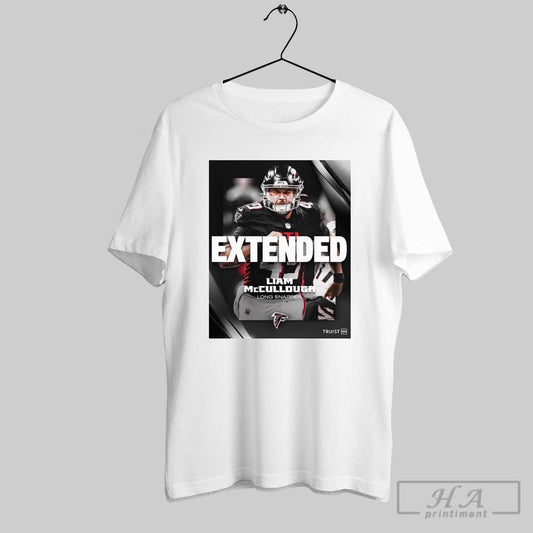 Atlanta Falcons Football Extended Liam Mccullough Long Snapper Four Year Contract Poster T Shirt