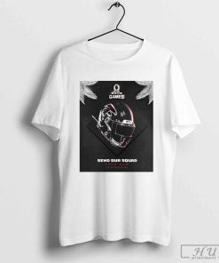 Atlanta Falcons NFL Football 2025 Pro Bowl Games Send Our Squad Vote Poster t-shirt