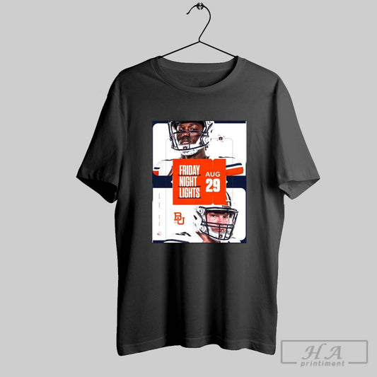 Auburn Tigers Football Friday Night Lights To Kickoff The 2025 Campaign Waco Texas Aug 29 2025 Poster T Shirt
