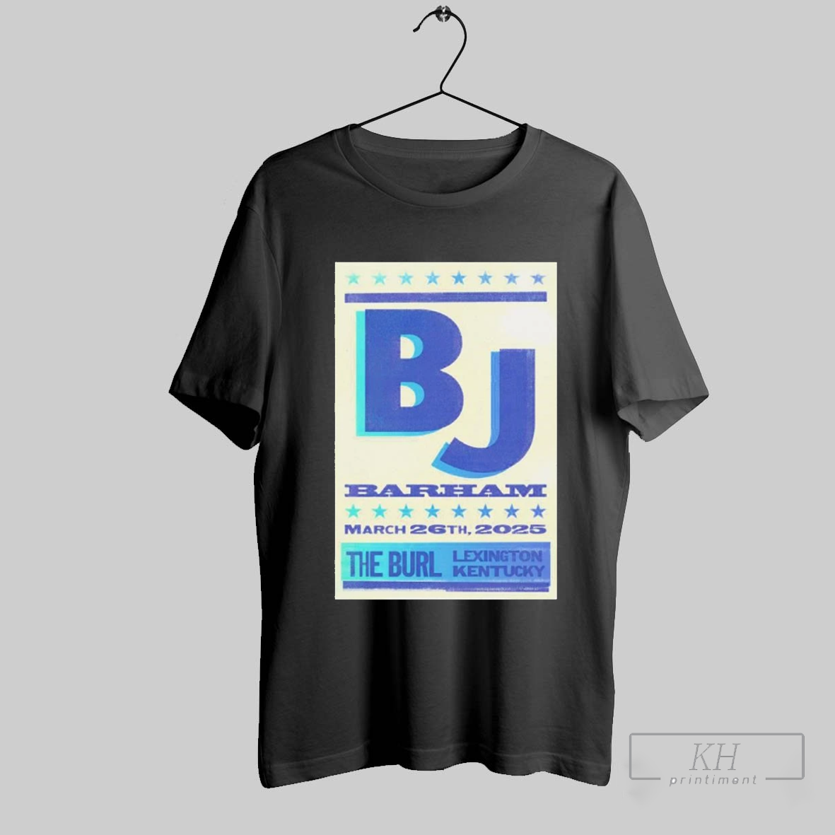 Bj Barham March 26 2025 The Burl Lexington Ky Poster T Shirt T Shirt
