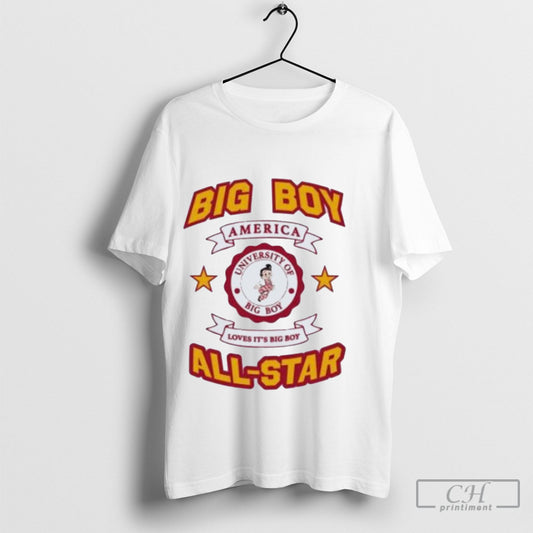 Big Boy Merch Store Big Boy University Shirt Sweatshirt Poster