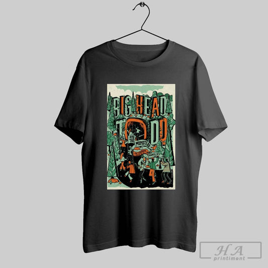 Big Head Todd And The Monsters Mar 15 2025 The Caverns Pelham Tn Poster Shirt