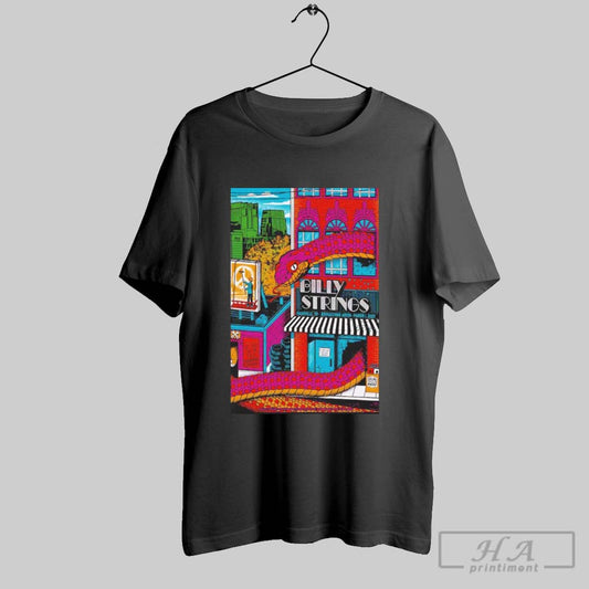 Billy Strings Bridgestone Arena Mar 1 2025 Nashville Tn Show Poster T Shirt