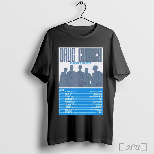 Brug Church Europe Uk June 2025 Tour Poster T Shirt Sweatshirt