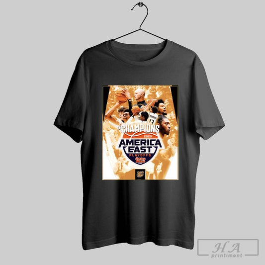 Bryant Mens Basketball 2025 America East Conference Tournament Champions Poster T Shirt