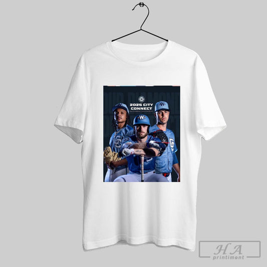 Cj Abrams Dylan Crews Mackenzie Gore Washington Nationals 2025 City Connect Our Diamond Our District Poster T Shirt
