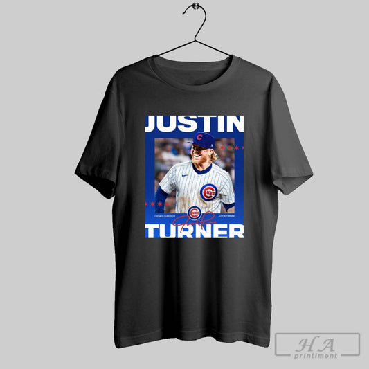 Chicago Cubs Sign Justin Turner On Year Contract Welcome To Chicago Signature Poster T Shirt